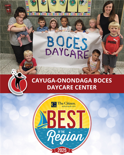  Cayuga-Onondaga BOCES Daycare wins best of the region